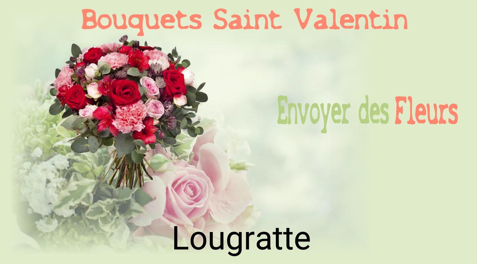 Roses de Saint-Valentin livrées à Lougratte
